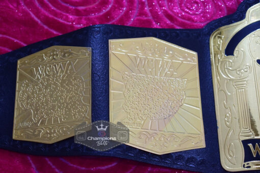 WCWA World Class Wrestling Association Heavyweight Title Championship Belt 5