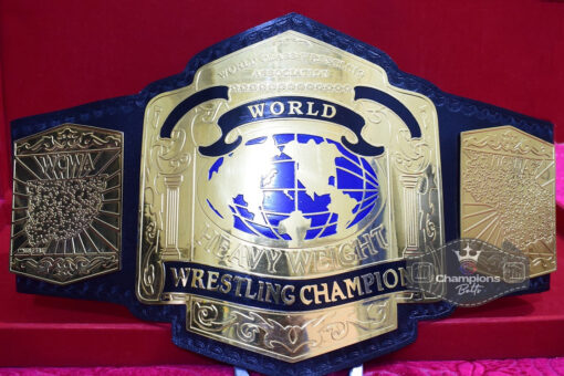 WCWA World Class Wrestling Association Heavyweight Title Championship Belt