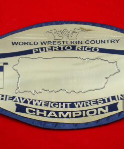 WWA Puerto Rico World Wrestling Country Heavyweight Championship Belt 2