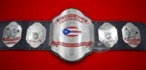 WWC Puerto Rico Heavyweight Wrestling Championship Belt 2