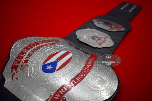 WWC Puerto Rico Heavyweight Wrestling Championship Belt 4