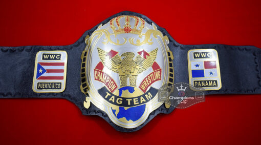 WWC Puerto Rico Tag Team Wrestling Championship Belt3