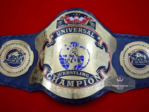 WWC Puerto Rico World Universal Heavyweight Wrestling Championship Belt2