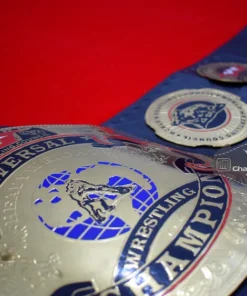 WWC Puerto Rico World Universal Heavyweight Wrestling Championship Belt3