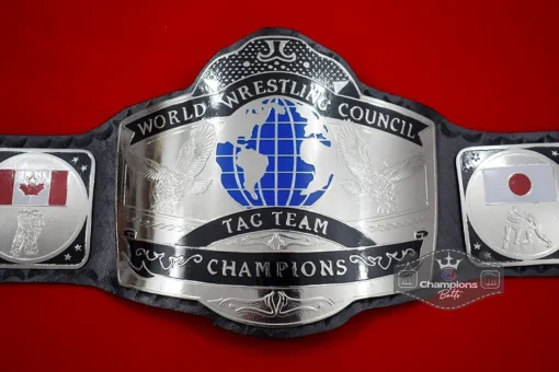 WWC Puerto Rico World Wrestling Council Tag Team Championship Belt4