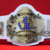 WWF Andre Hogan 1987 World Wrestling White Strap Championship Belt