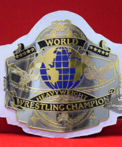 WWF Andre Hogan 1987 World Wrestling White Strap Championship Belt 3