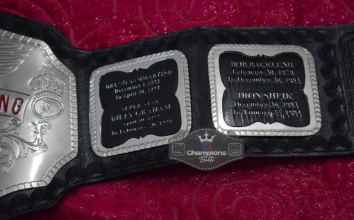 WWF Hulk Hogan 1984 World Heavyweight Wrestling Championship Belt 3