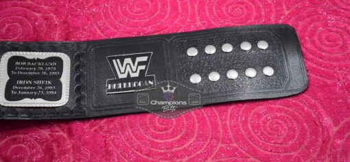 WWF Hulk Hogan 1984 World Heavyweight Wrestling Championship Belt 5