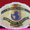 WWF Intercontinental Title White Strap Championship Belt