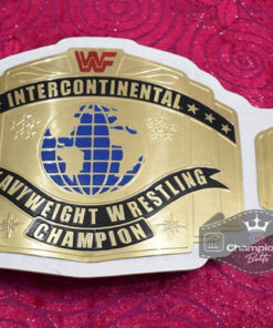 WWF Intercontinental Title White Strap Championship Belt 3