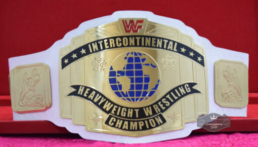 WWF Intercontinental Title White Strap Championship Belt