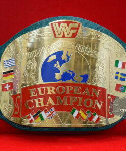 WWF World Wrestling Federation European Championship Belt 3