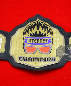 Gold Plate Zack Ryder Internet Championship Belt