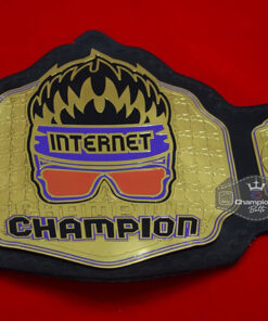 Gold Plate Zack Ryder Internet Championship Belt