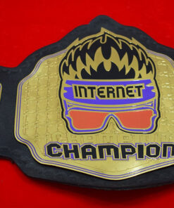 Gold Plate Zack Ryder Internet Championship Belt