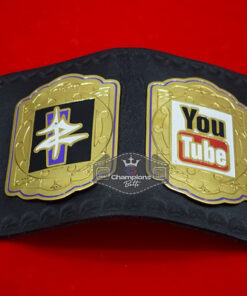 Gold Plate Zack Ryder Internet Championship Belt