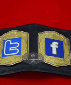 Gold Plate Zack Ryder Internet Championship Belt