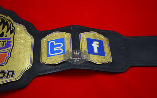 Gold Plate Zack Ryder Internet Championship Belt