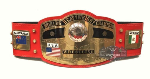 NWA New Red Wrestling Championship Belt